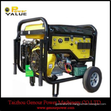 15HP engine 5.5kw 5.5kva gasoline generator portable generator 12VDC 220v 50hz ZH7500EWS